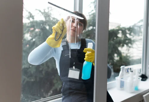 Nettoyage de vitres intérieures et extérieures à Olivet